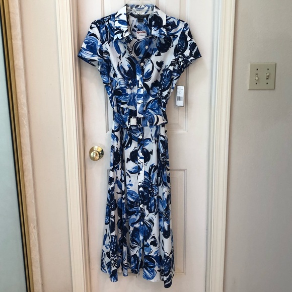 SOLD Jessica Howard 60s look full skirt dress, Size 10 - Picture 7 of 16